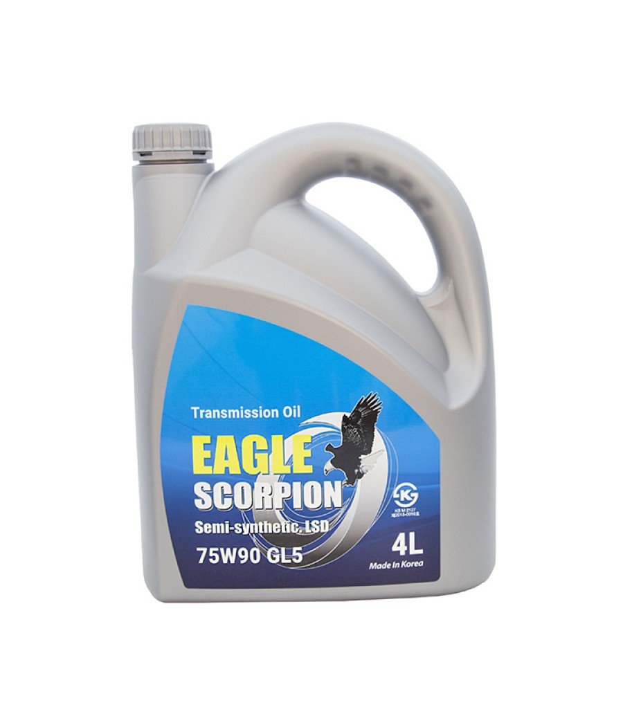 Масло трансмиссионное EAGLE SCORPION 75W90 API GL-5 LSD полусинтетическое 4 л